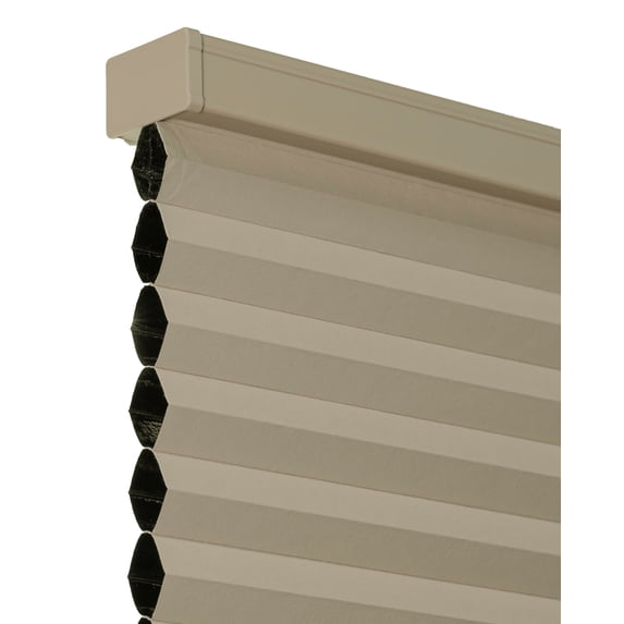 Chicology Cordless Cellular Shade Blackout, Khaki Grey 30.5"W x 48"H