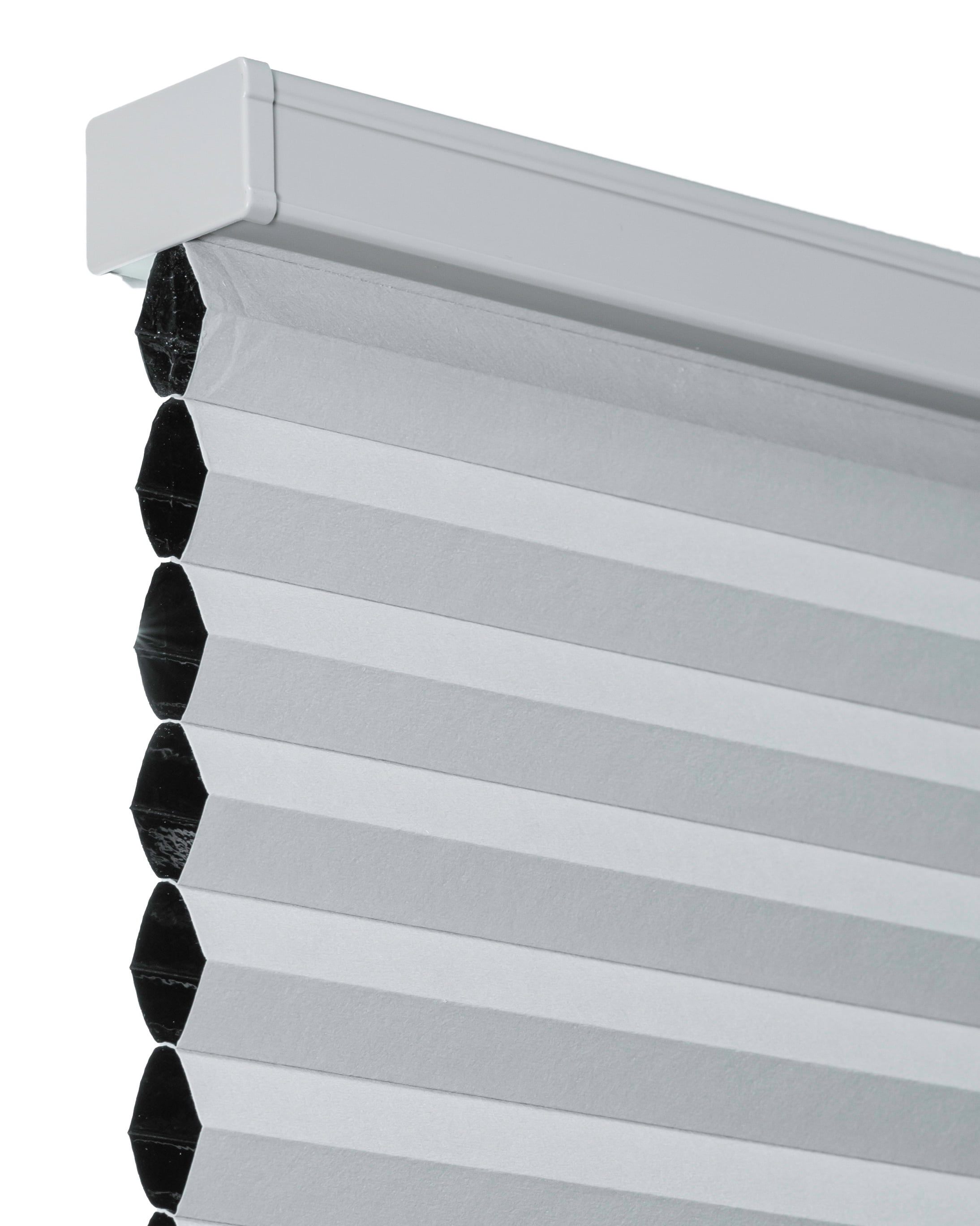 Chicology Cordless Cellular Shade Blackout, Light Grey 29.5"W x 72"H