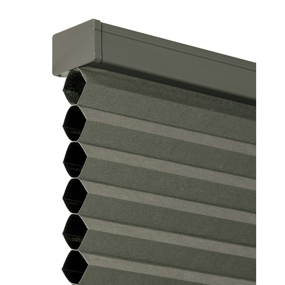 Chicology Cordless Cellular Shade Blackout, Tarpaulin Grey 34.5"W x 72"H