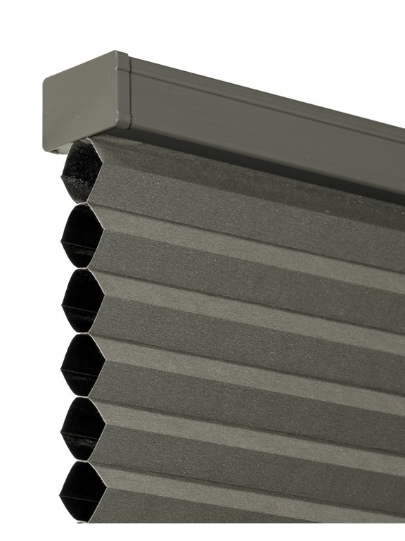 Cordless Cellular Shade Blackout, Tarpaulin Grey 35"W x 72"H