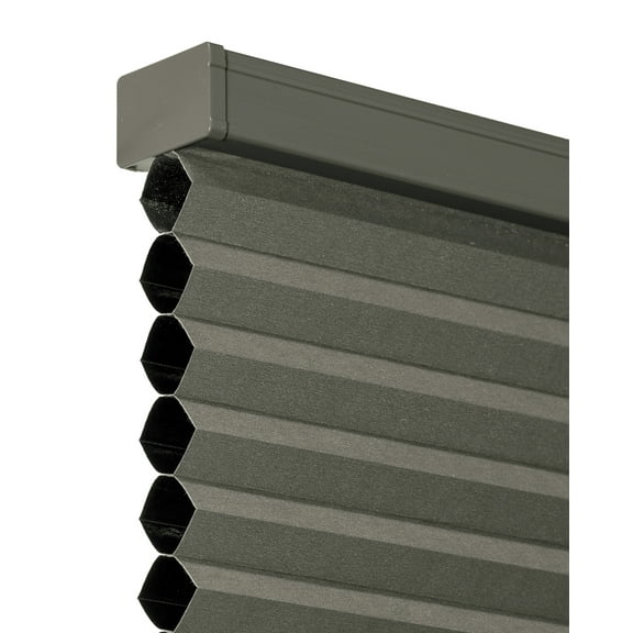 Chicology Cordless Cellular Shade Blackout, Tarpaulin Grey 55.5"W x 72"H