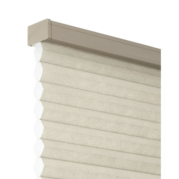 Chicology Cordless Cellular Shade Light Filtering, Khaki Grey 32.75"W x 72"H