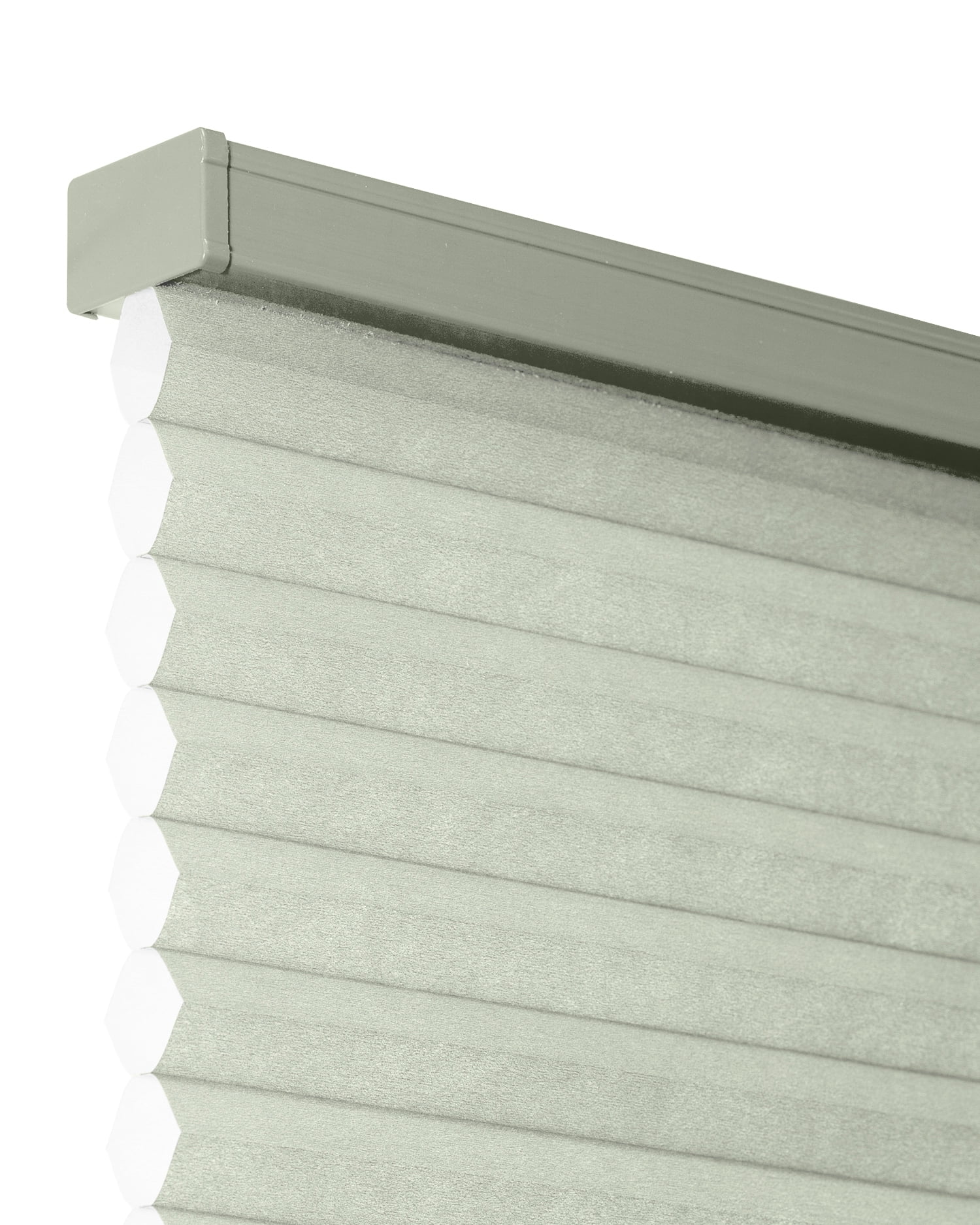 Chicology Cordless Cellular Shade Light Filtering, Pebble Grey 42.25"W X 48"H