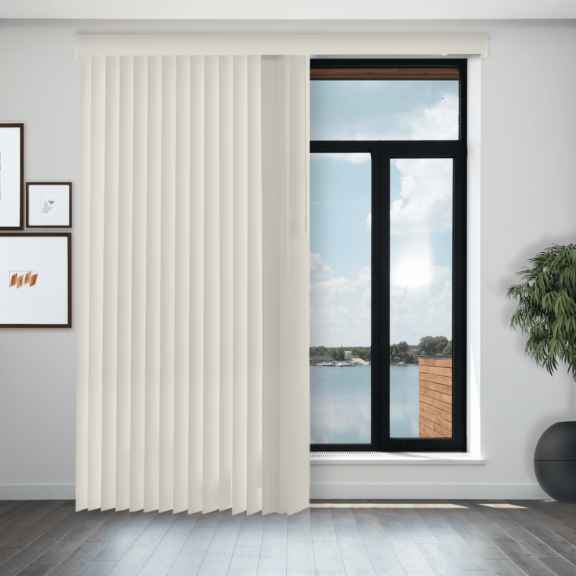 Classic Vinyl Blackout Roller Shades