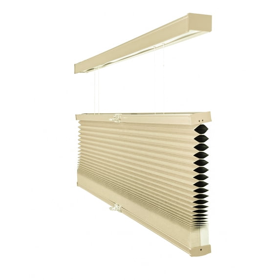 Chicology Cordless Top Down Bottom Up Blackout Cellular Shade Ecru 40.25 in. W x 48 in. L