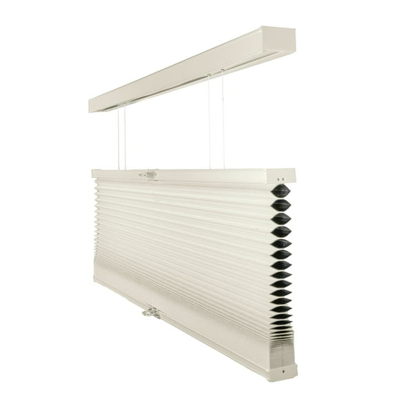 Chicology Cordless Top Down Bottom Up Blackout Cellular Shade Limestone 52.5 in. W x 48 in. L