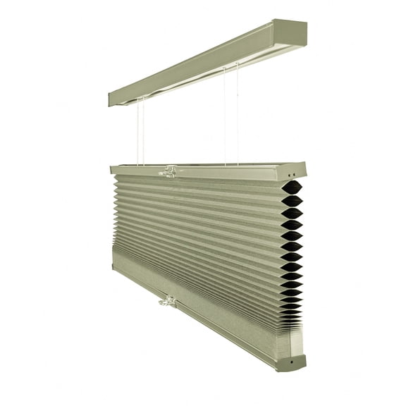 Chicology Cordless Top Down Bottom Up Blackout Cellular Shade Palmer Green 63.25 in. W x 72 in. L