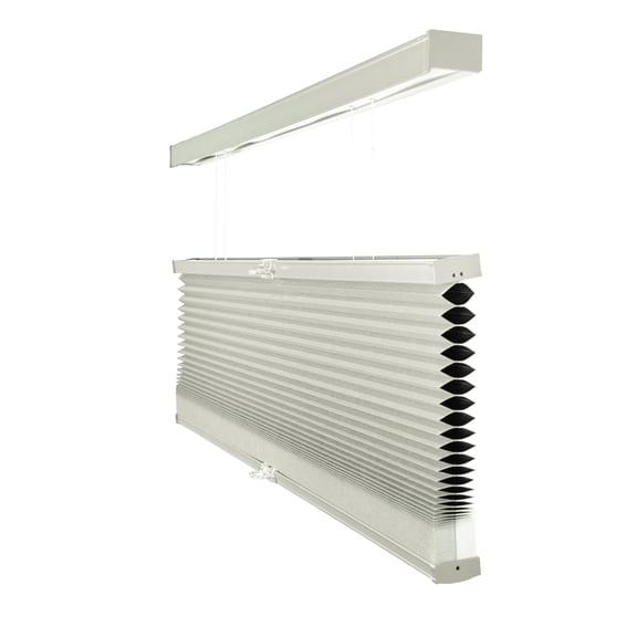 Chicology Cordless Top Down Bottom Up Blackout Cellular Shade Pebble Grey 67.75 in. W x 48 in. L