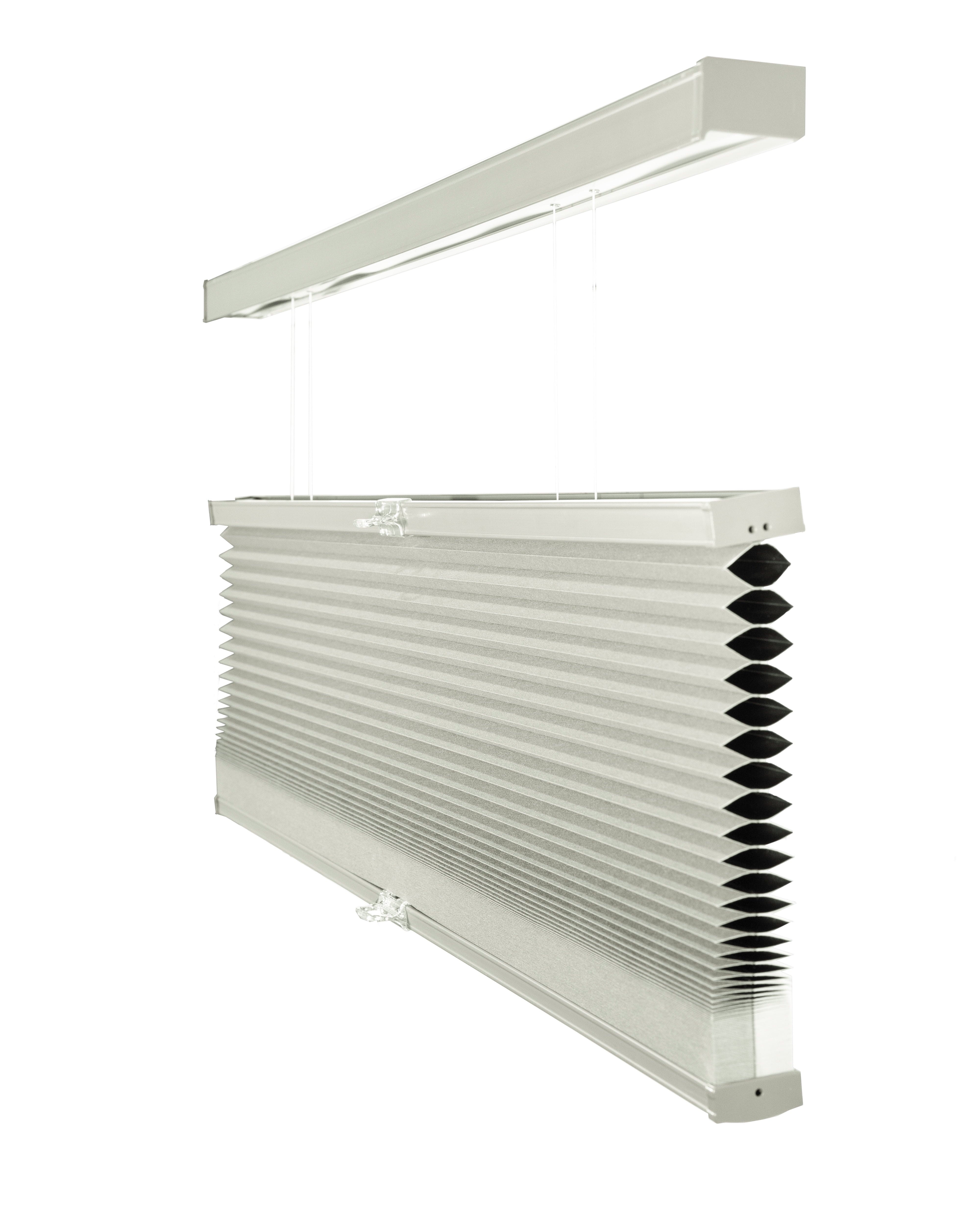 Chicology Cordless Top Down Bottom Up Blackout Cellular Shade Pebble Grey 72 in. W x 72 in. L