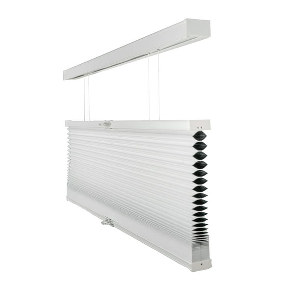 Chicology Cordless Top Down Bottom Up Blackout Cellular Shade Simply White 23.75 in. W x 48 in. L
