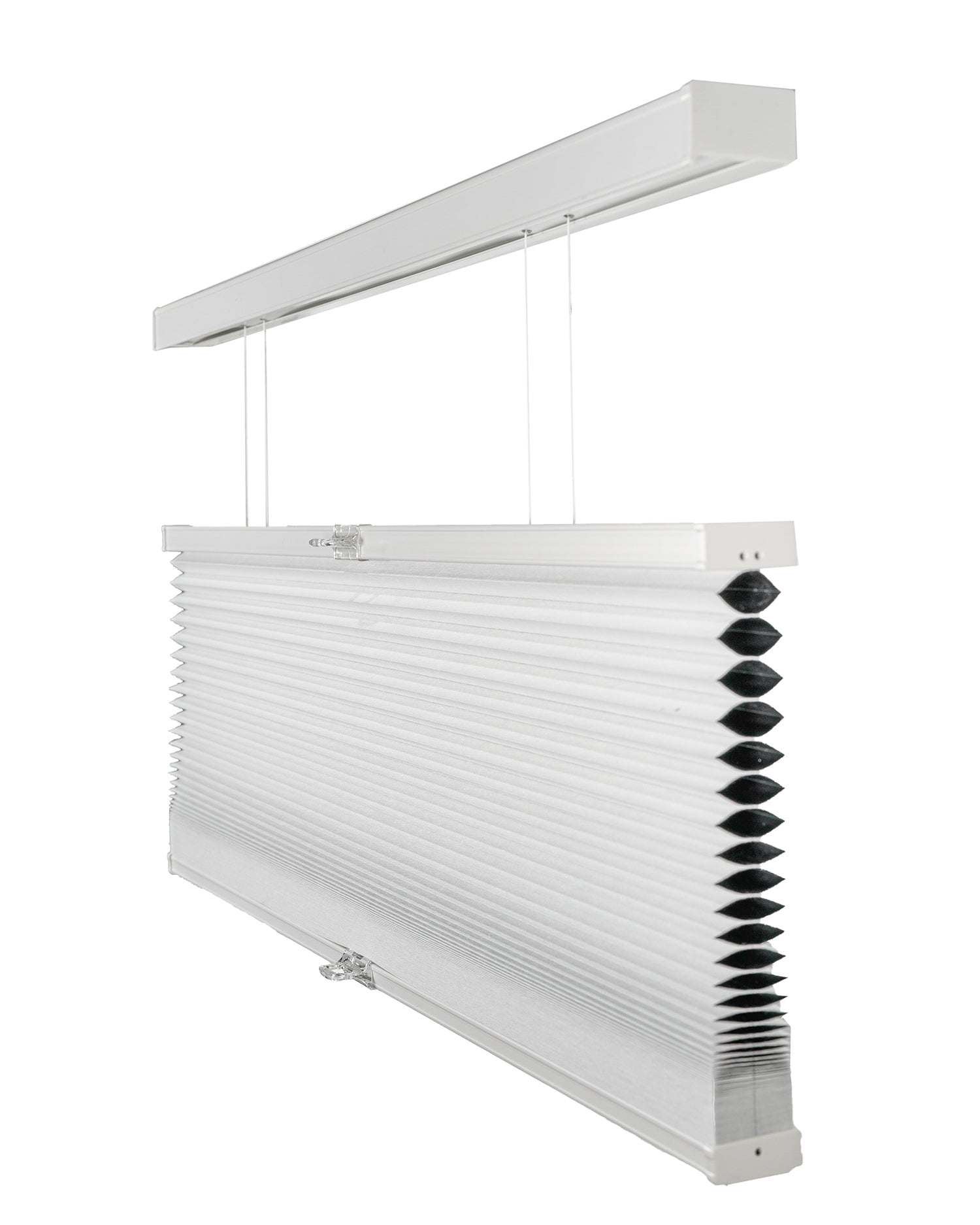 Chicology Cordless Top Down Bottom Up Blackout Cellular Shade Simply White 45.75 in. W x 48 in. L