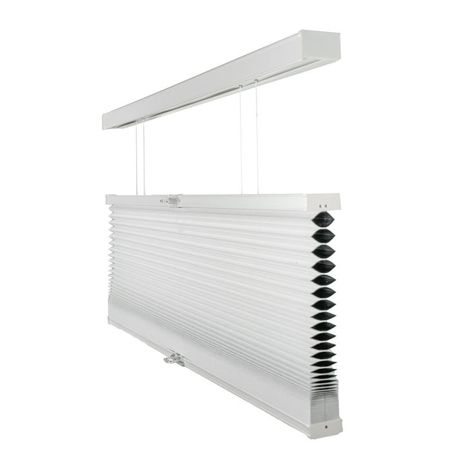 Chicology Cordless Top Down Bottom Up Blackout Cellular Shade Simply White 48 in. W x 72 in. L