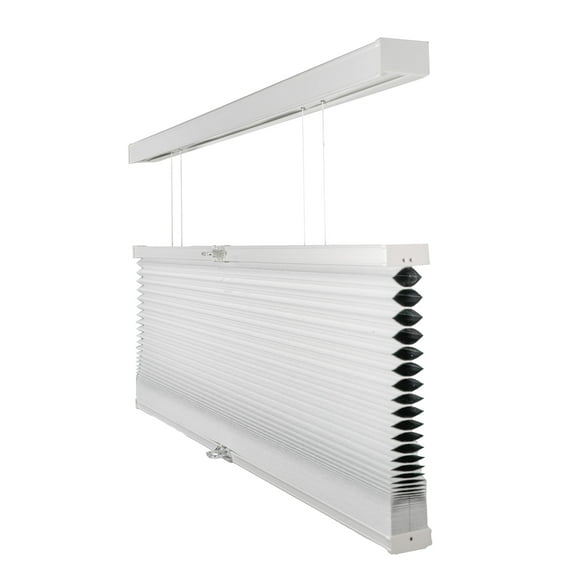 Chicology Cordless Top Down Bottom Up Blackout Cellular Shade Simply White 49 in. W x 48 in. L