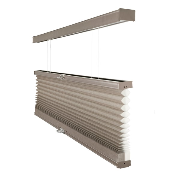 Chicology Cordless Top Down Bottom Up Light Filtering Cellular Shade Barnwood 57"W x 72"H
