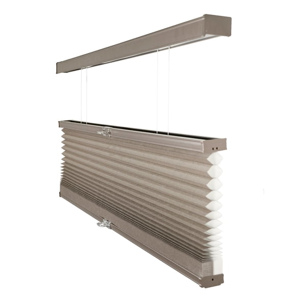Chicology Cordless Top Down Bottom Up Light Filtering Cellular Shade Barnwood 69"W x 48"H