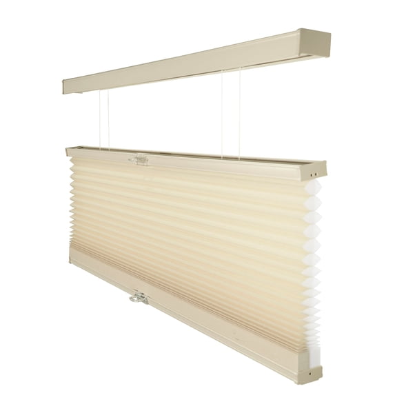Chicology Cordless Top Down Bottom Up Light Filtering Cellular Shade Ecru 30.75"W x 48"H