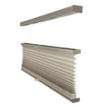 thumbnail image 1 of Chicology Cordless Top Down Bottom Up Light Filtering Cellular Shade, Khaki Grey 59"W x 48"H, 1 of 10