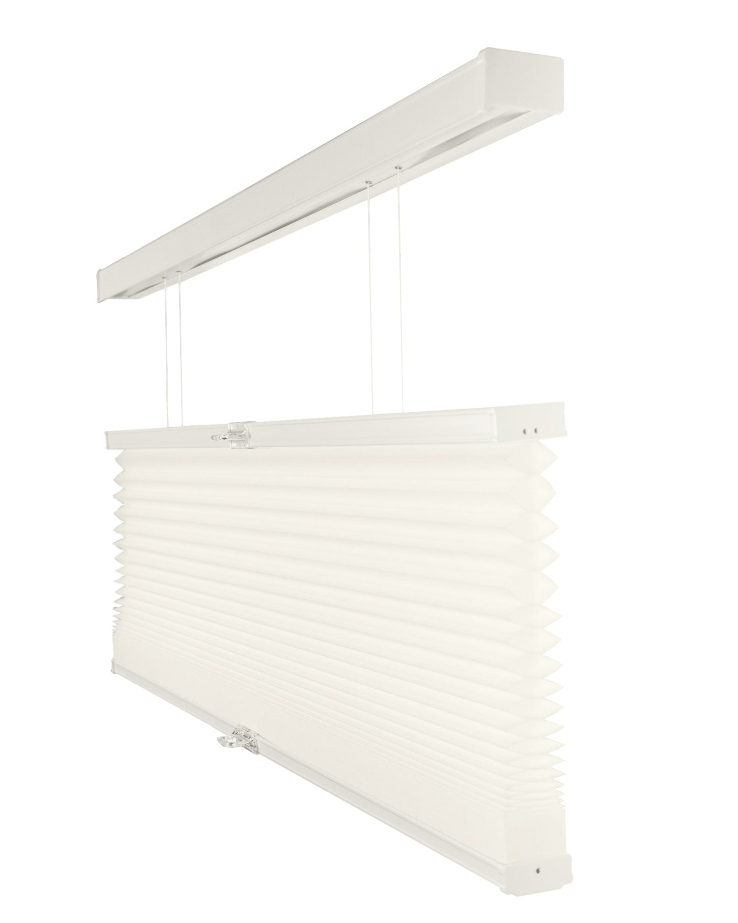 Chicology Cordless Top Down Bottom Up Light Filtering Cellular Shade Neutral White 32"W x 48"H