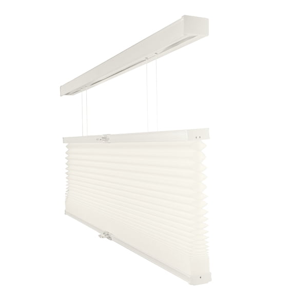 Chicology Cordless Top Down Bottom Up Light Filtering Cellular Shade Neutral White 51"W x 48"H