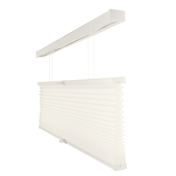 Chicology Cordless Top Down Bottom Up Light Filtering Cellular Shade Neutral White 58"W x 48"H