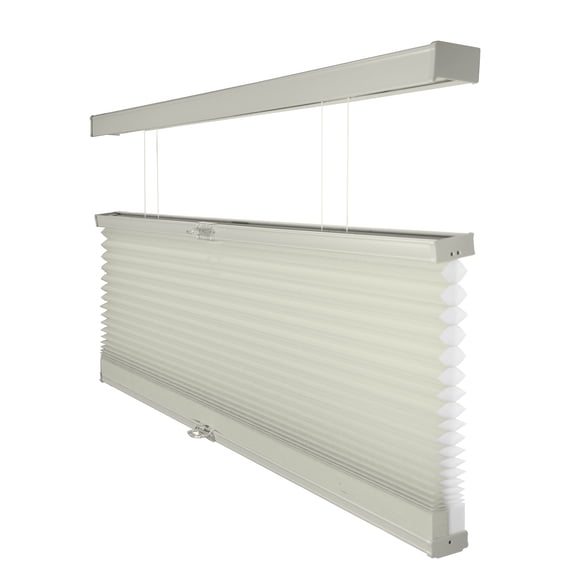 Chicology Cordless Top Down Bottom Up Light Filtering Cellular Shade Pebble Grey 35"W x 72"H