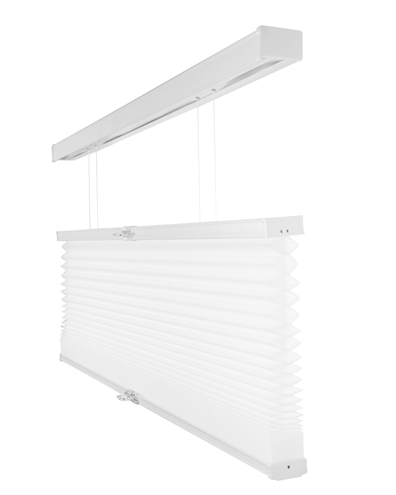 Chicology Cordless Top Down Bottom Up Light Filtering Cellular Shade Simply White 36"W x 48"H