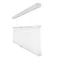 thumbnail image 1 of Chicology Cordless Top Down Bottom Up Light Filtering Cellular Shade Simply White 64.25"W x 72"H, 1 of 9