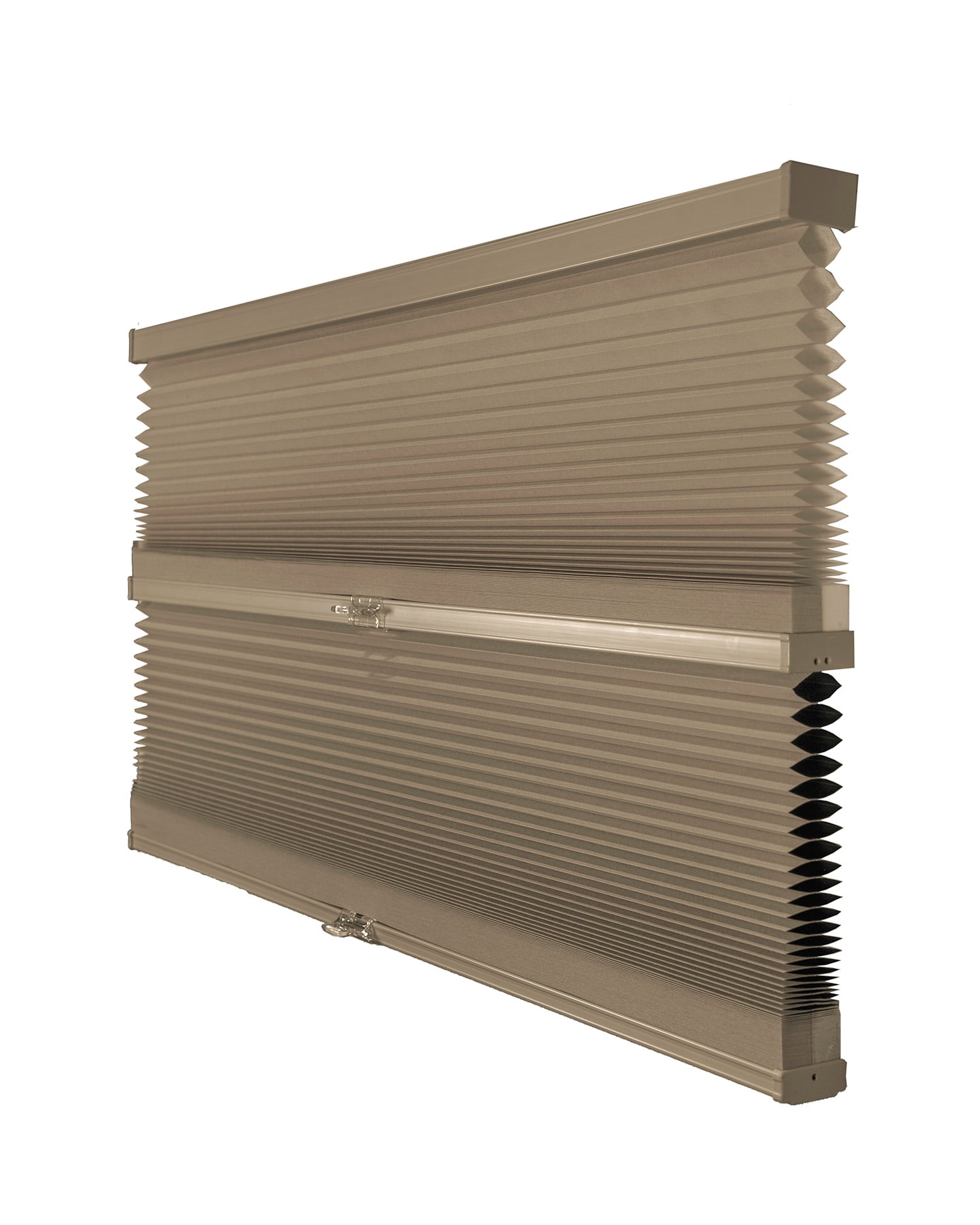 Chicology Day and Night Cordless Cellular Shade, Barnwood 72"W x 72"H