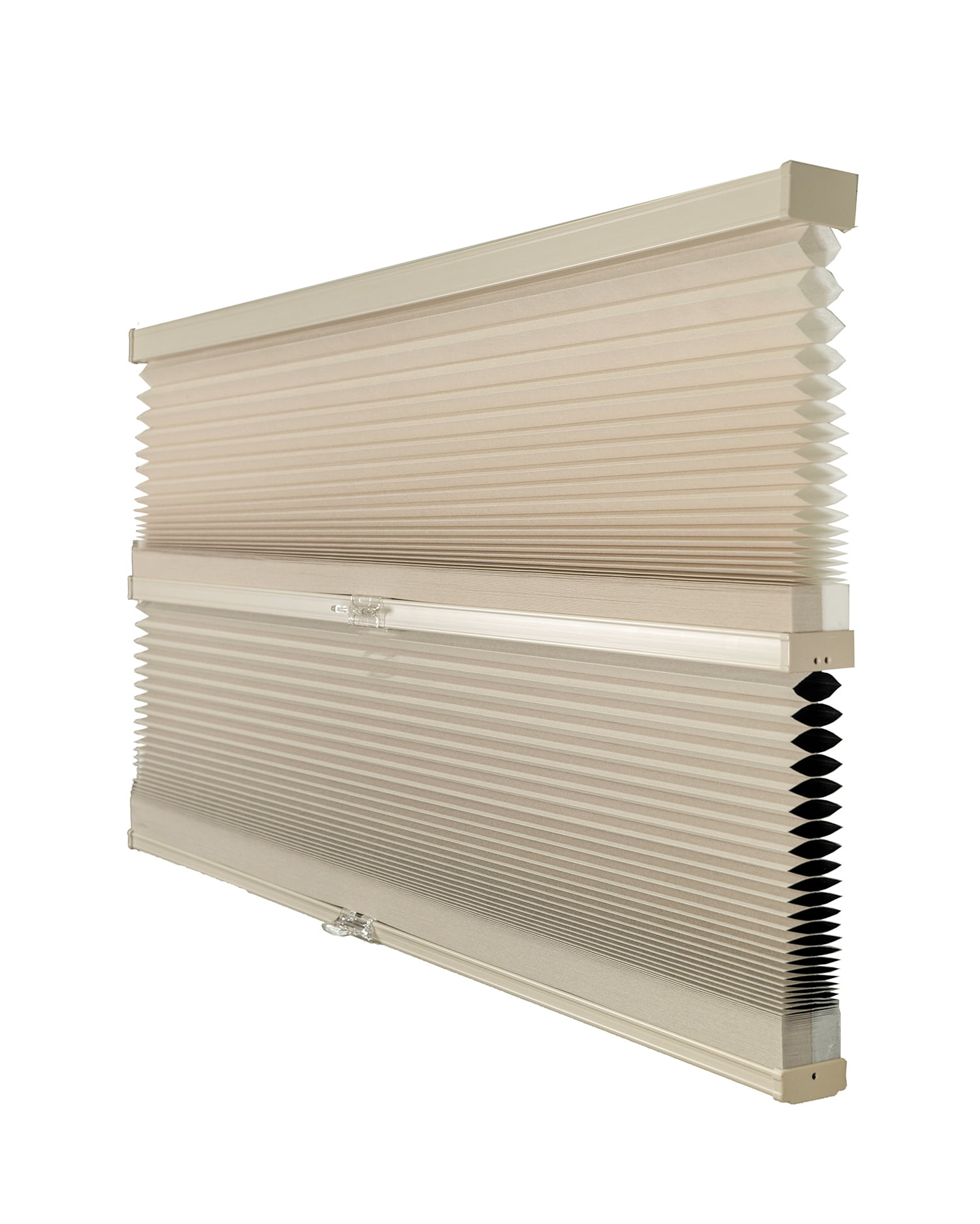Chicology Day and Night Cordless Cellular Shade, Ecru - 36.75"W x 48"H