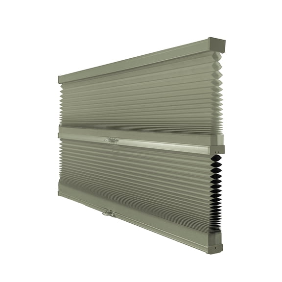 Chicology Day and Night Cordless Cellular Shade, Palmer Green - 54.75"W X 72"H