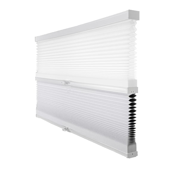 Chicology Day and Night Cordless Cellular Shade, Simply White - 50.5"W X 72"H
