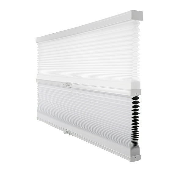Chicology Day and Night Cordless Cellular Shade, Simply White - 63.25"W X 72"H