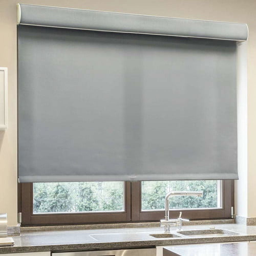 CHICOLOGY Dual Layer & Privacy Free-Stop Cordless Zebra Roller Shades 