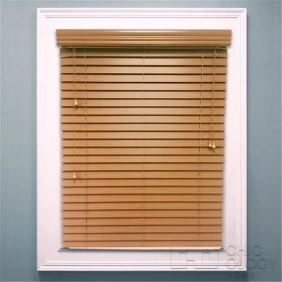 Chicology FWBZ4764 Chicology Blaze Faux Wood Blind 47X64