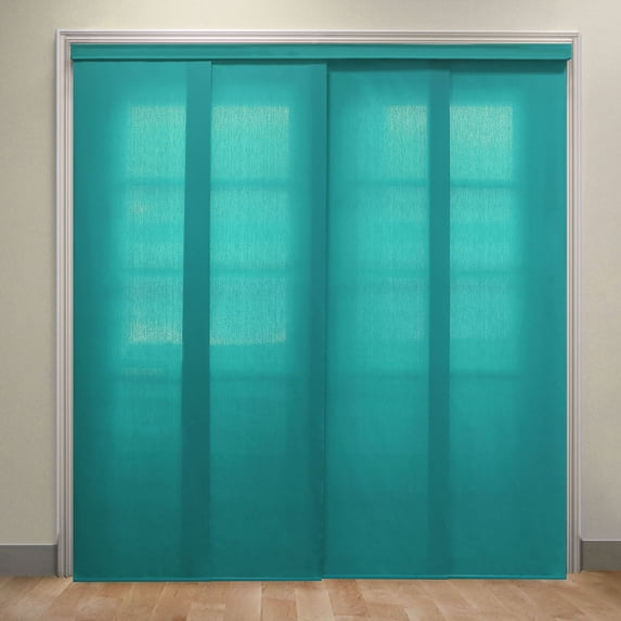 Chicology Privacy & Light Filtering Deluxe Adjustable Sliding Panels
