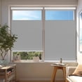 thumbnail image 1 of Chicology Silver Light Filtering Cordless Top Down Bottom Up Cellular Shades 23.75 in. W x 72 in. L, 1 of 8