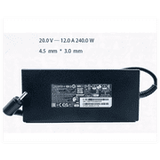 240W 12A 20V Power Adapter for MSI Pulse 15 B13VGK-281US 4.5*3.0mm Power Supply Charger