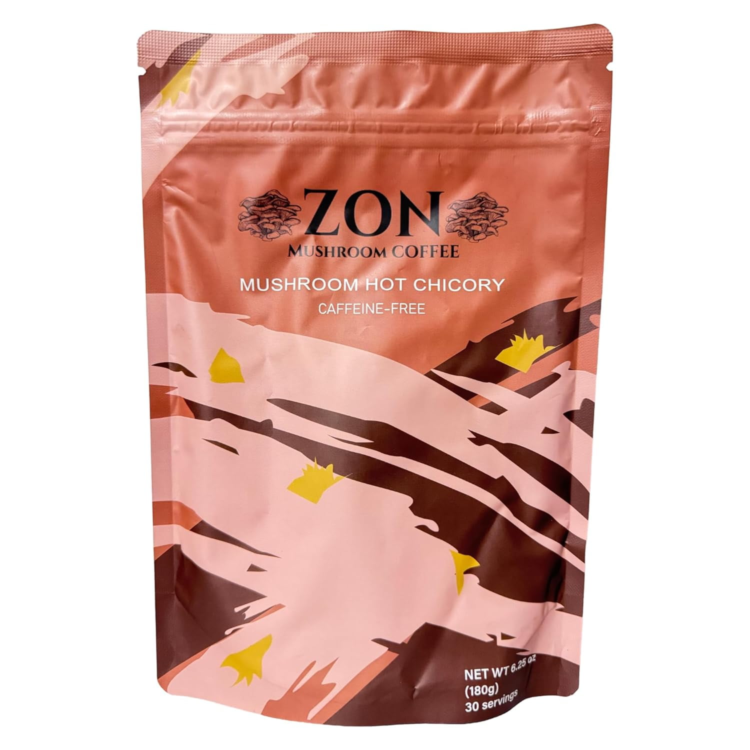 Chicory Mushroom Coffee Caffeine With Functional and Adoptogenic