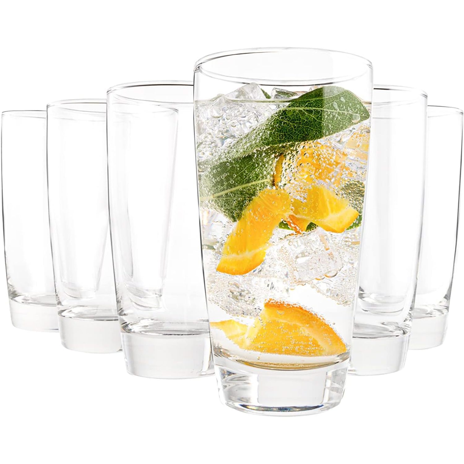 Chictail 16.4 Ounce Water s Large All Purpose Drinking Glasses