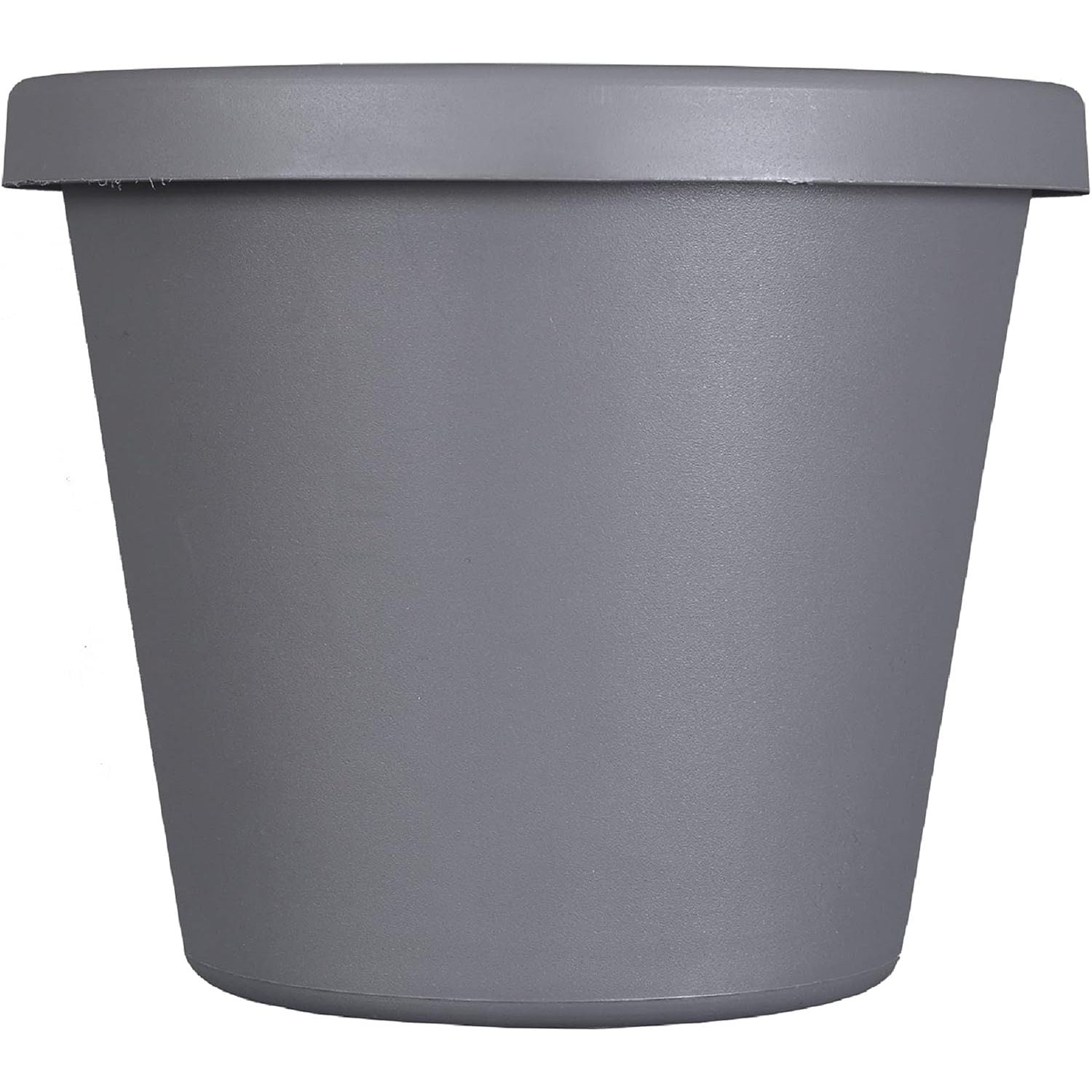 Chictail 24 Inch Round Classic Planter Large Plastic Plant Pot for