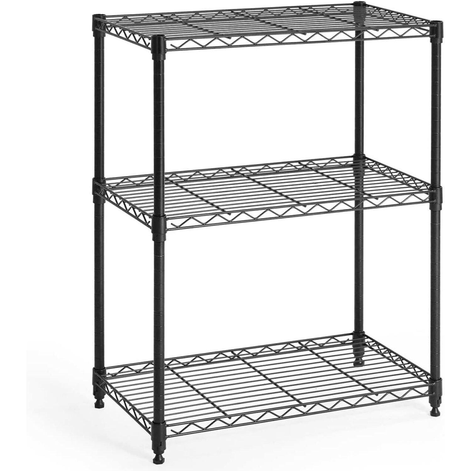 Chictail 3/4/5Tier Adjustable Height Wire Shelving Unit, Wire Rack Shelving, Metal Steel