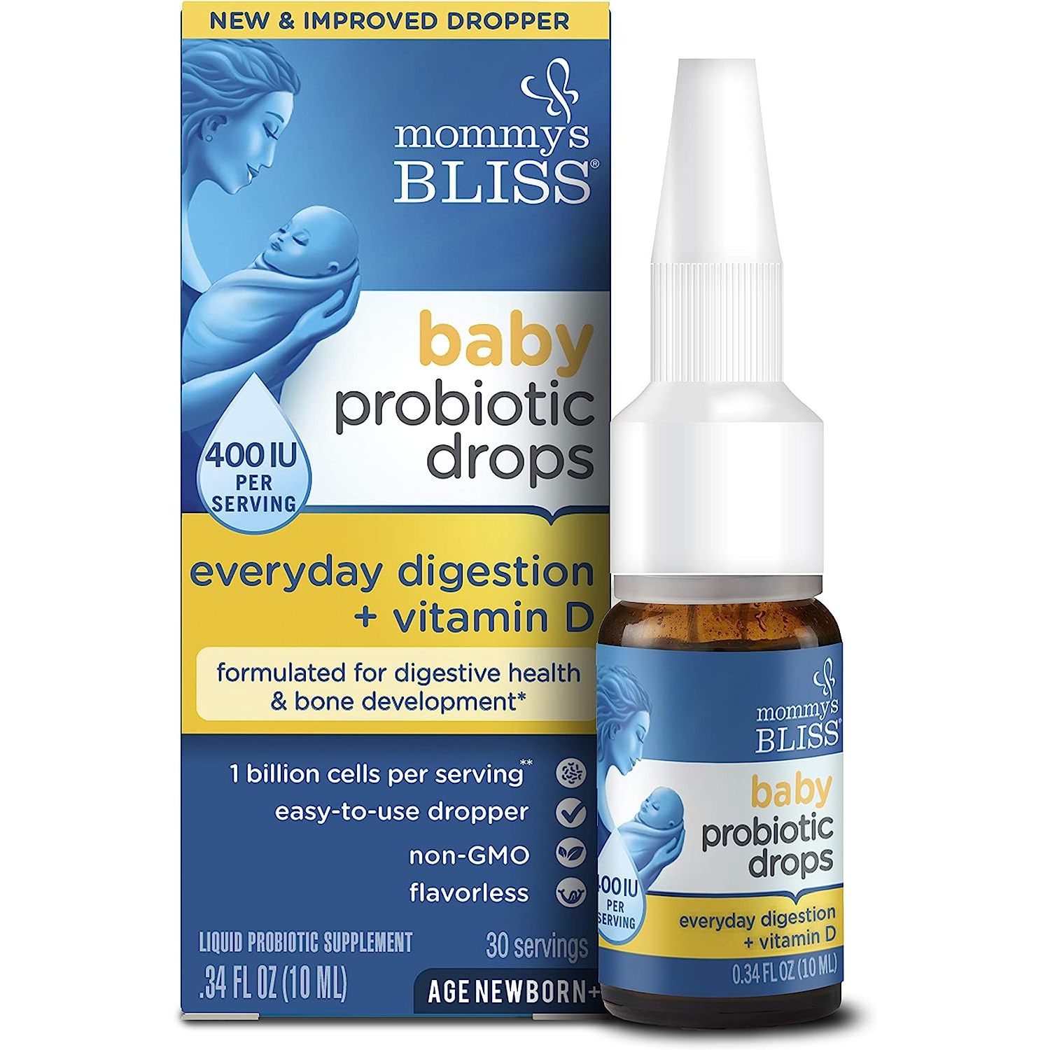 Chictail Baby Probiotic Drops + Gas, Constipation, Colic Symptom