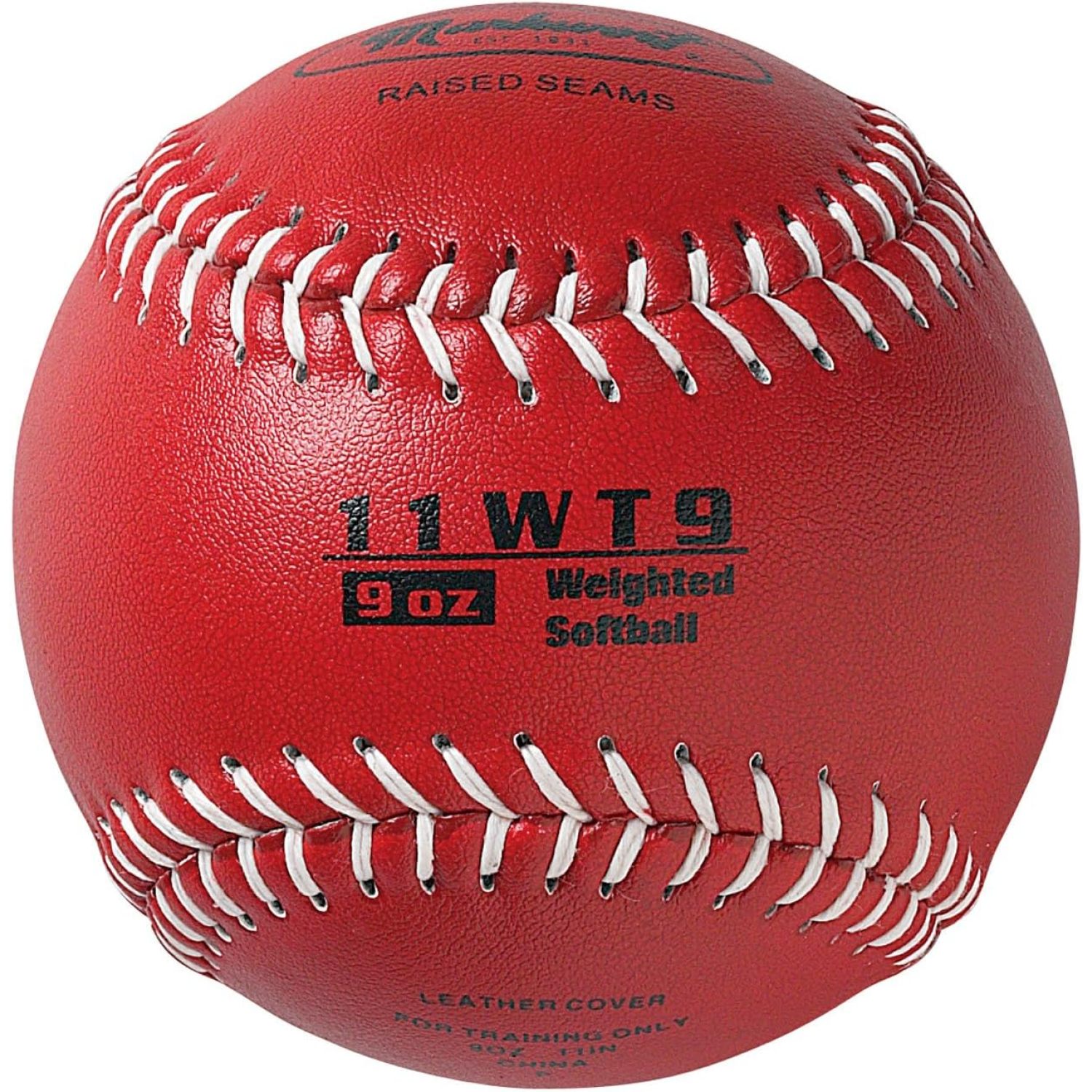 Chictail Color Coded Weighted 11Inch Softball for Training and