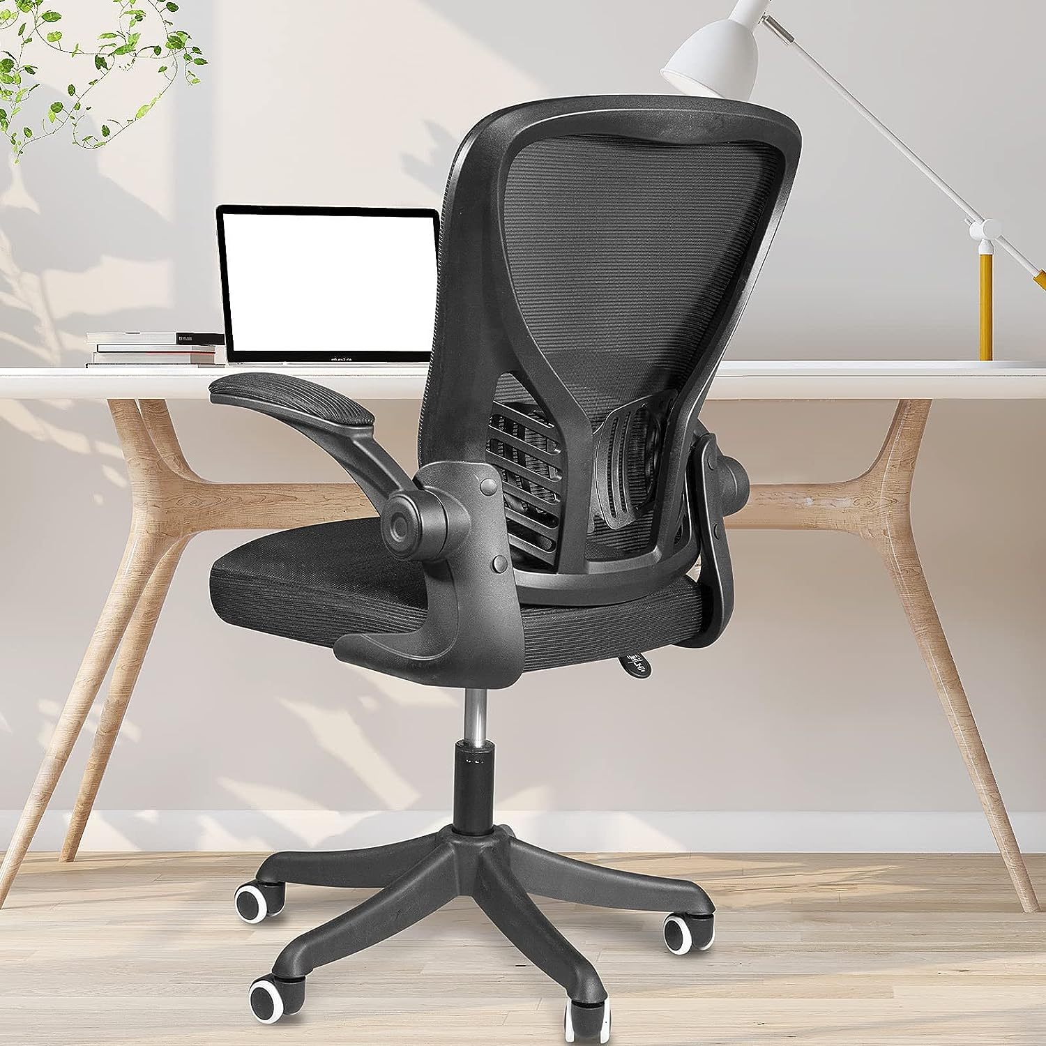 Chictail Desk Chairs with Wheels and Arms Ergonomic Mesh Office Chair