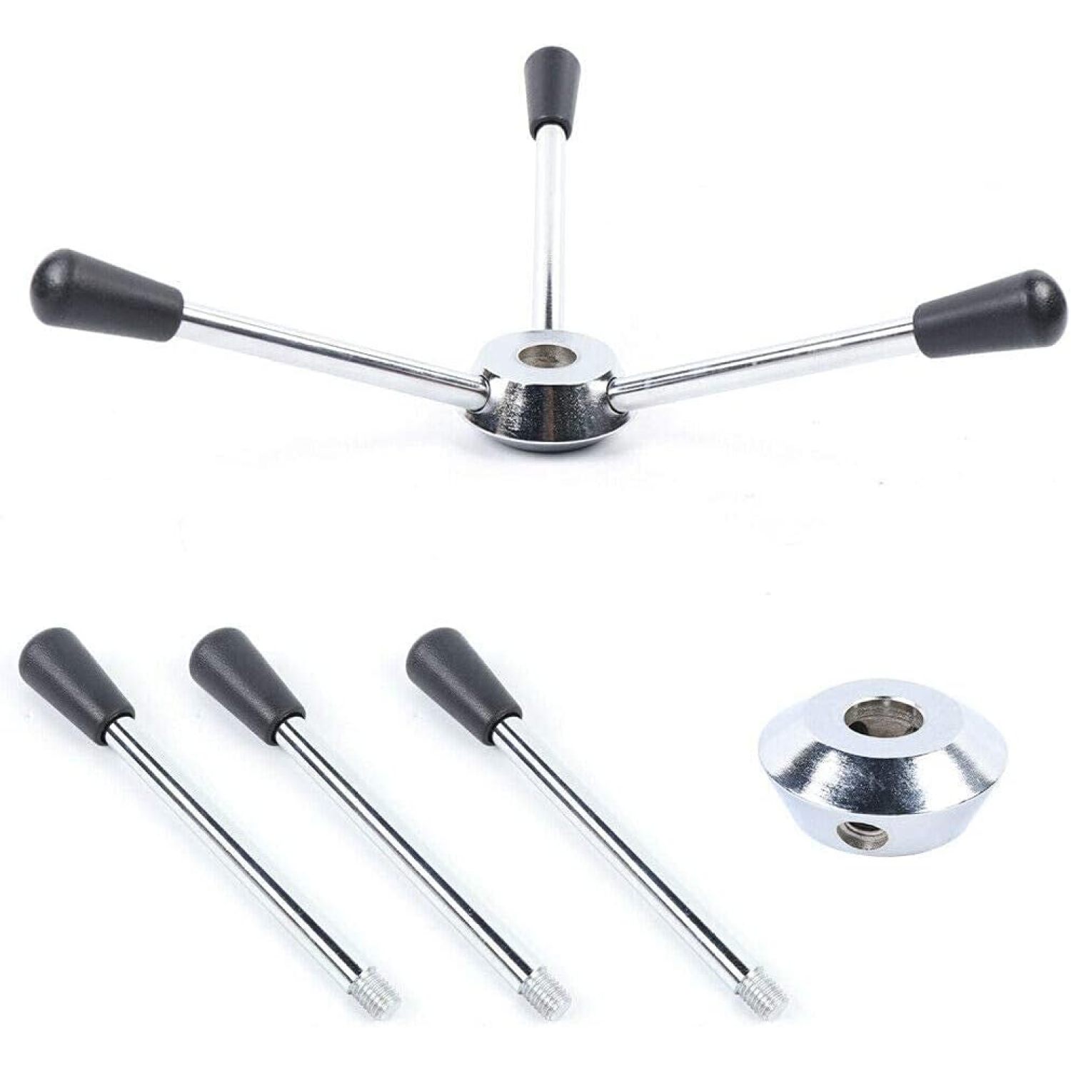 Chictail Drill Press Machine Parts Feed Hub Wheel, Bench Drill Handle