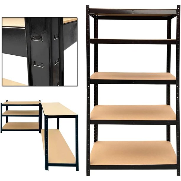 Chictail Metal Shelves for Garage Storage Heavy Duty 4 Tier Shelving