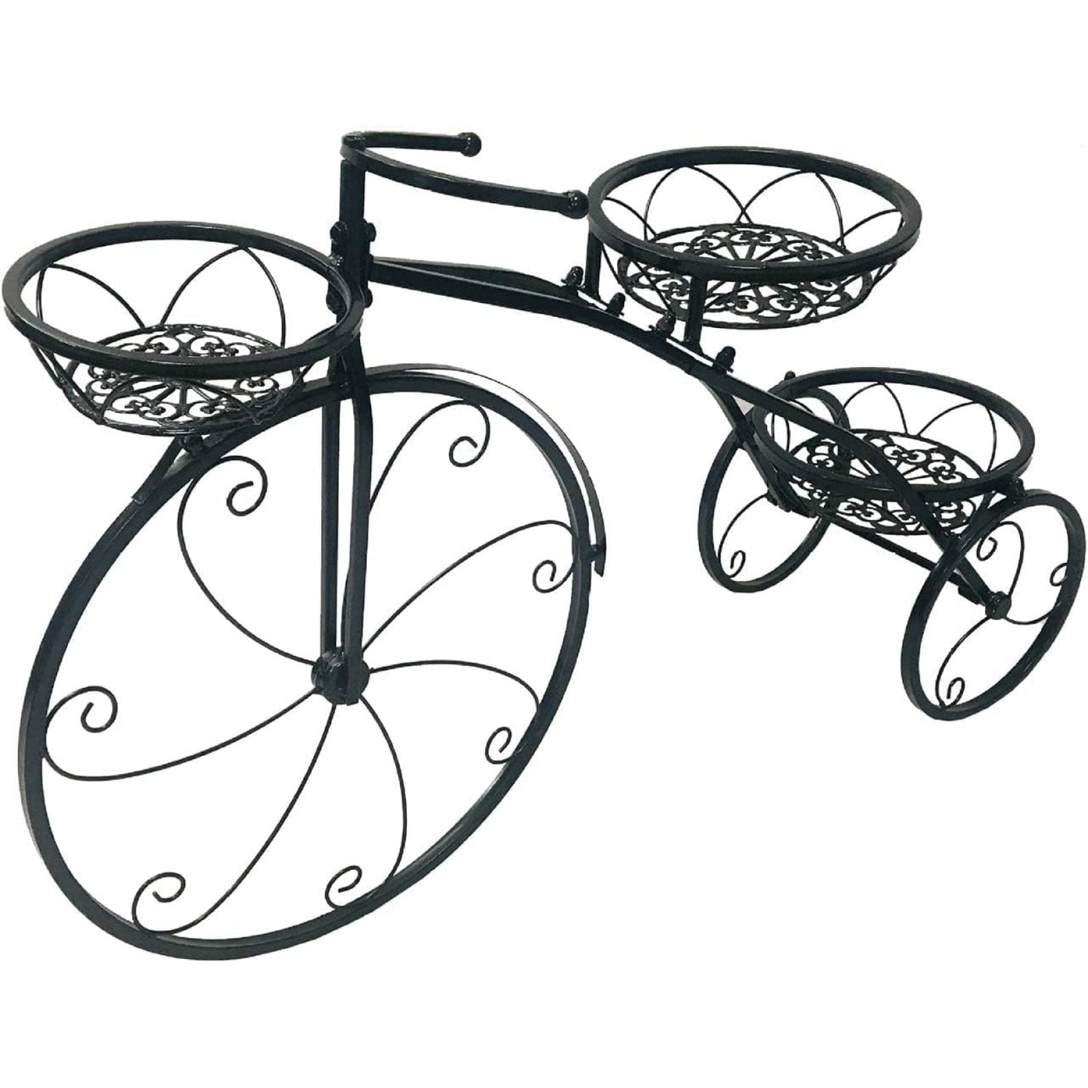 Chictail Multilayer Plant Stands,Tricycle Plant Stand Flower Pot Garden