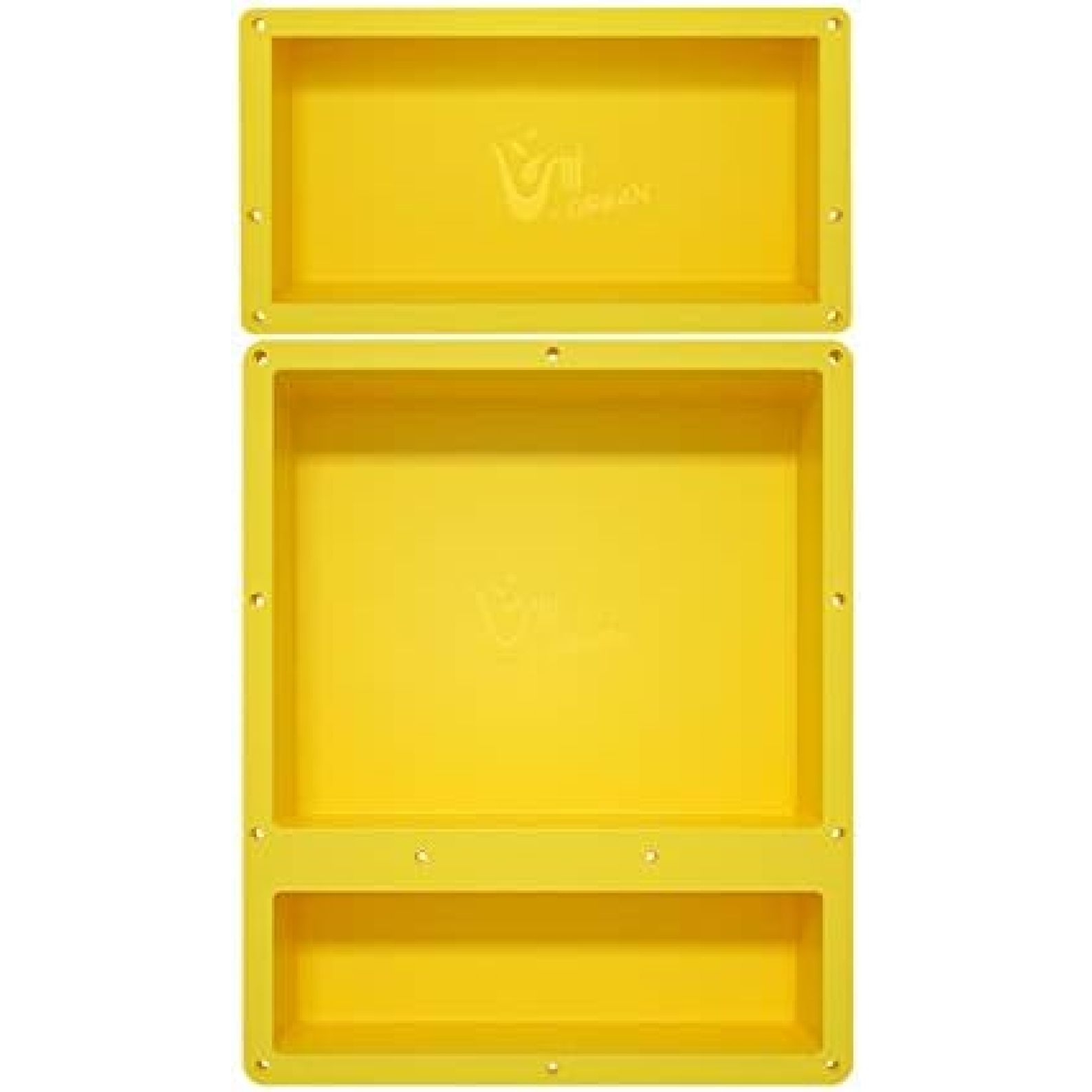 Chictail Prefabricated Shower Niche Triple Shower Shelves 28" x 16