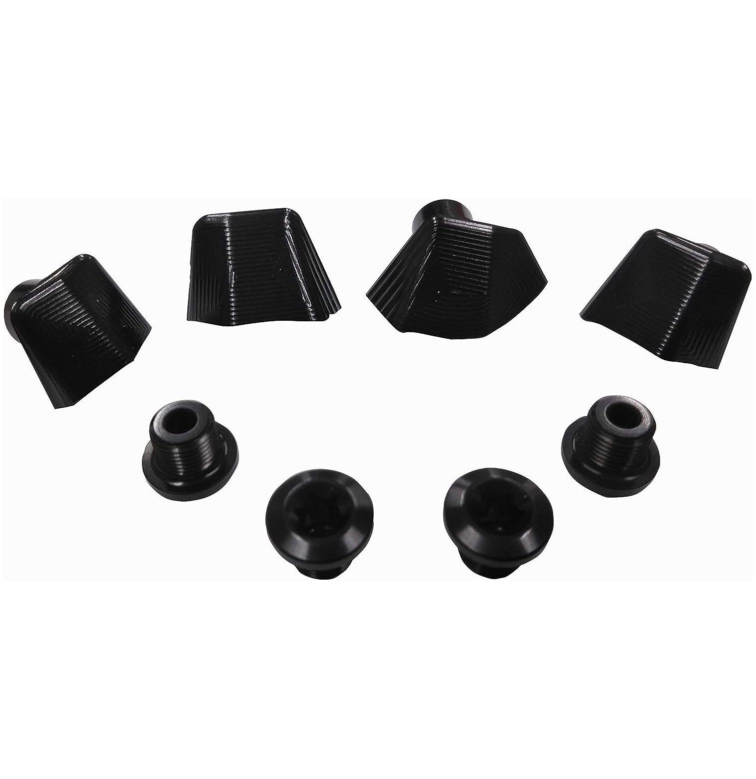 Chictail Road Bolt Covers Black, Ultegra 8000