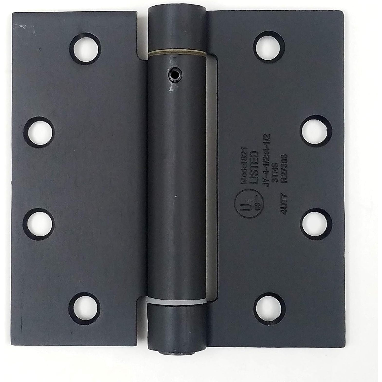 Chictail Spring Hinges 4.5 Inch Square Oil Rubbed Bronze Self Closing Hinges 2 Pack